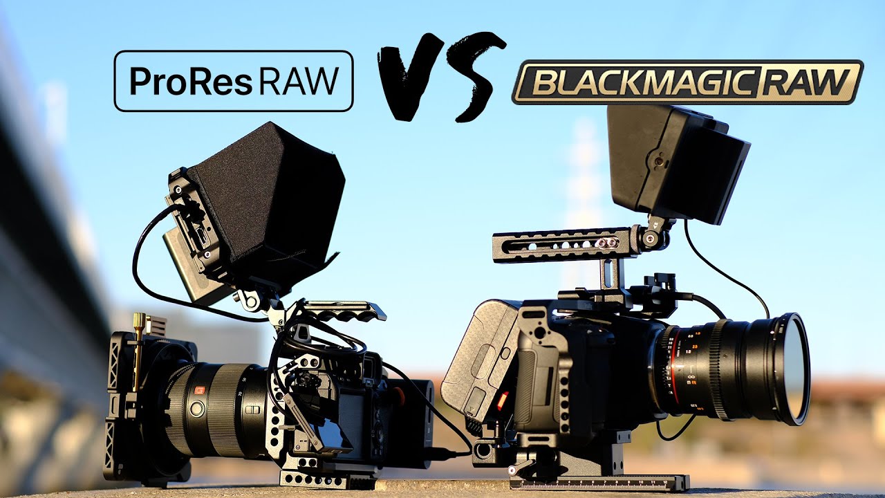 So sánh ProRes RAW và Blackmagic RAW